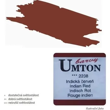 Vodová barva Akvarelová barva 2,6ml - Indická červeň/ 1