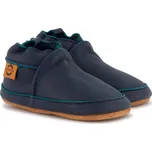 Dětské bačkůrky (capáčky) kožené Blue Nights Mikk-Line 2000ML Velikost: 24-36m