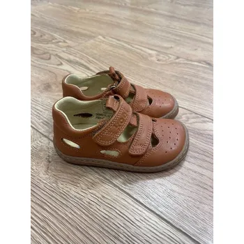 Chlapecká obuv Barefoot sandálky - BEP Medim Nappa Cognac, KOEL4kids Velikost: 23
