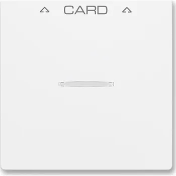 vypínač a zásuvka Kryt vypínače kartového ABB Zoni 3559T-A00700 240 matná bílá