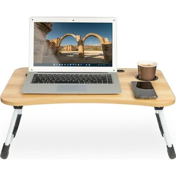 MG | MG Table Bed stojan na notebook, dřevěný