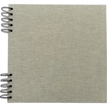 Fotoalbum Scrap delux Album Delux natural 22x22 černé listy