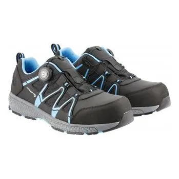 Pracovní obuv HOEGERT SCHMUTTER Bezpečnostní obuv LACE SYSTEM S1P SRC c šedá/modrá 45