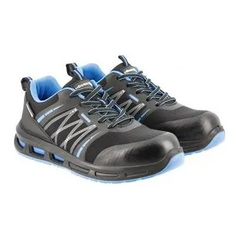Pracovní obuv HOEGERT WARNOW bezpečnostní obuv RIPSTOP S1PL SR FO černá/modrá 42