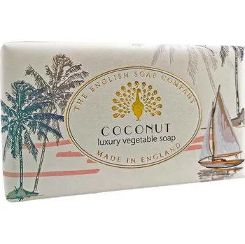 Mýdlo English Soap Company Kokos Tuhé mýdlo, 190 g