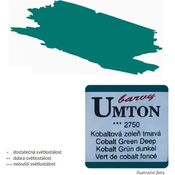 Speciální výtvarná barva Akvarelová barva 2,6ml - Kobaltová zeleň tmavá/ 2