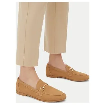 Dámské mokasíny Loafersy JENNY HY60163-9 Hnědá 36