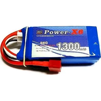 Li-pol baterie 1300 mAh 3S 35C (70C) Power X6