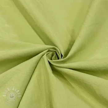 Bavlněná látka WASHED old lime