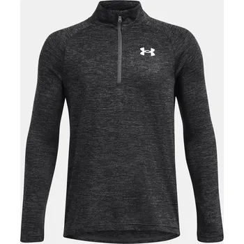 Chlapecké tričko Under Armour UA Tech 2.0 1/2 Zip-GR 1363286-026 Šedá YMD