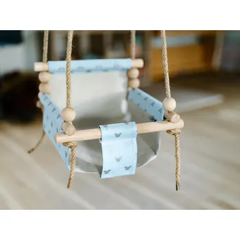 Dětská houpačka Baavi Houpačka Swing Modrá