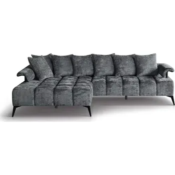 Sedací souprava Sedací souprava Vanessa new L, levá, šedá (cremona 95)