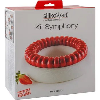 Forma na pečení Forma silikonová design, 3 dílná sada (Symphony) 1400 ml