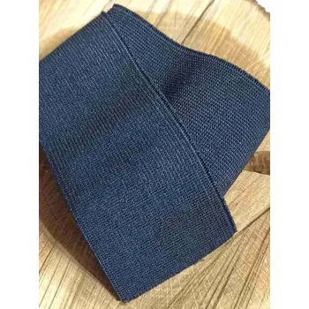 Textilní guma Pruženka hladká šíře 50 mm tkaná barva černá 0,6 m