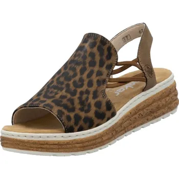 Dámské sandále RIEKER Dámské sandále RIEKER, model 62741-90 Velikost: 40