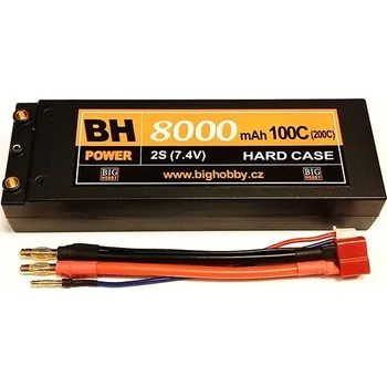 Li-pol baterie 8000 mAh 2S 100C (200C) HC (A), 1.7-1.8mΩ BH Power