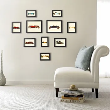 Fotorámeček Sada 10 fotorámečků | černá