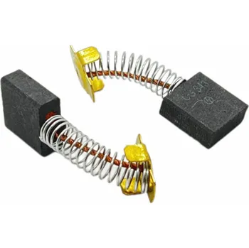 Uhlíky Hitachi 2ks, 7 x 17 x 17 mm, 999 044, 999 074 B, uhlíky do elektromotorů, vrtačky, brusky, kladiva