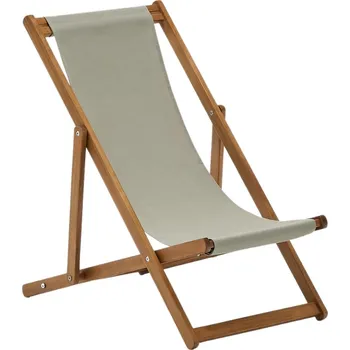 Zahradní lehátko Zelené dětské skládací lehátko Kave Home Adredna