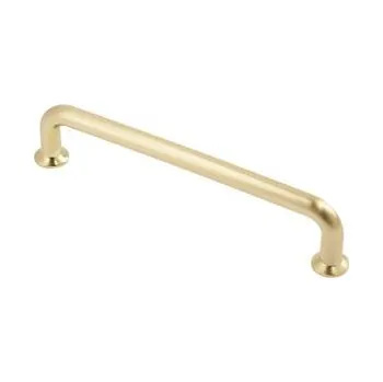 GTV Úchytka slitinová NORD C=192 mm, zlatá kartáčovaná