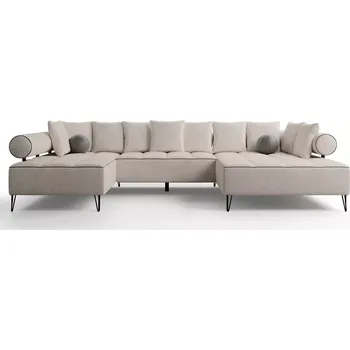 Sedací souprava Sedací souprava Vivienne U, béžová (lambi 10)