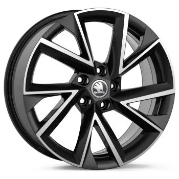Disk Škoda Alu kolo Vega 18" Superb III - černá metalíza