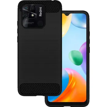 Pouzdro na mobilní telefon Kryt Xiaomi Redmi 10C černý (obal neboli pouzdro na Xiaomi Redmi 10C)
