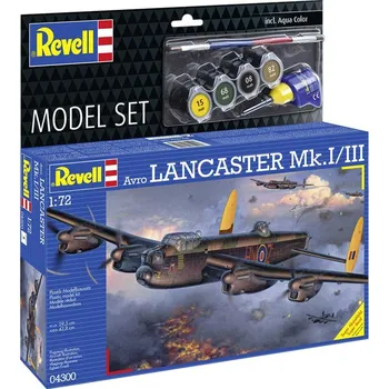 Plastikový model Revell Avro Lancaster Mk.I/III (1:72) (sada)