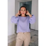 Mušelínová halenka Coco lila Velikost: XS