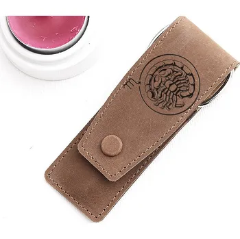 Kožené zboží - Manikúra zvěrokruh \"Štír\" - 18814 - Dárek pro milovníka horoskopu