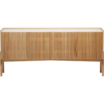 Komoda Nízká komoda v dekoru dubu v přírodní barvě 177x42 cm Bottrup – Woodman ID_1715874