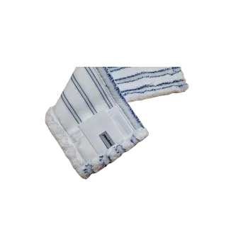 mop Mopman Návlek na mop 50cm kapsa - jazyk mikrovlákno modré pruhy MM2010031