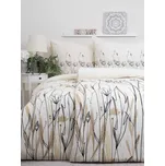 Prodloužené krepové povlečení Renforcé - Aneta béžová