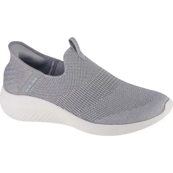 Dámské tenisky Šedé tenisky Skechers Slip-Ins Ultra Flex 3.0 Smooth Step 149709-LTGY Velikost: 36,5