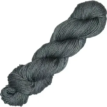 Příze Symfonie Yarns Luna SS3015 Stříbro (Ručně barvená příze Luna 3015 Silver Bangle)