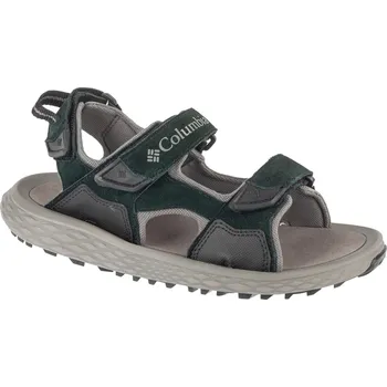 Pánské sandále Černé pánské sportovní sandály Columbia Konos Hiker 3-Strap Sandal 2121571010 Velikost: 46