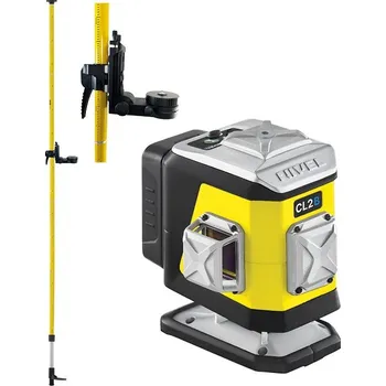 Měřící laser Křížový laser Nivel System CL2B - sety, různé varianty Varianta setu: Křížový laser + Rozpěrná tyč LP-36