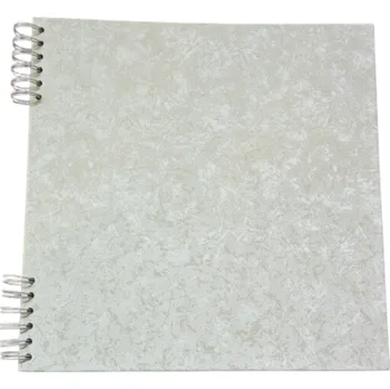 Fotoalbum Scrap delux Album Delux bílá 22x22 černé listy