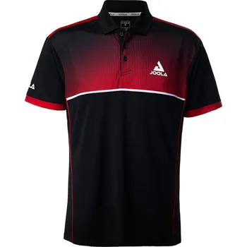 Pánské tričko Joola Shirt Edge Black/Red 3XL