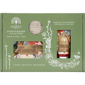 Kosmetická sada English Soap Company Grapefruit Sada péče o tělo a ruce, 3 ks