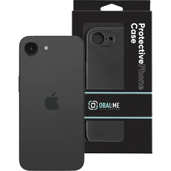 Náhradní díl pro mobilní telefon OBAL:ME Matte TPU kryt pro Apple iPhone 16e Black