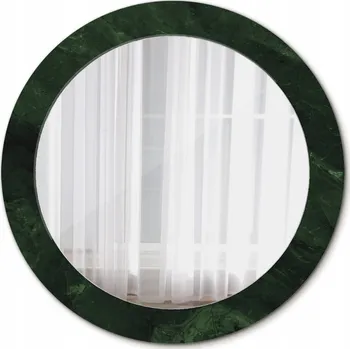 Zrcadlo Zrcadlo se skleněným fotorámečkem Zelený mramor 70