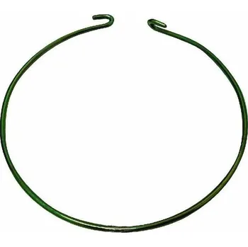 Kroužek kovový na zboží, průměr 10 cm