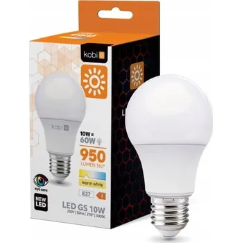 Žárovka Žárovka Kobi LED 10 W E27 teplá bílá