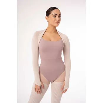 Dívčí svetr Intermezzo,Bamboo collection: bolerko 6619, krémová 128-140