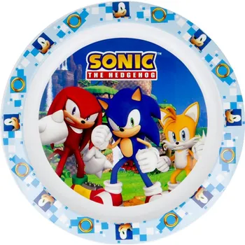 dětský talíř STOR Talíř Sonic 22cm