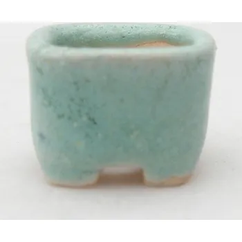 Květináč Mini bonsai miska 2 x 2 x 1,5 cm zelená 151610