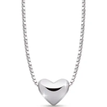 Řetízek Stříbrný řetízek se srdíčkem 2301