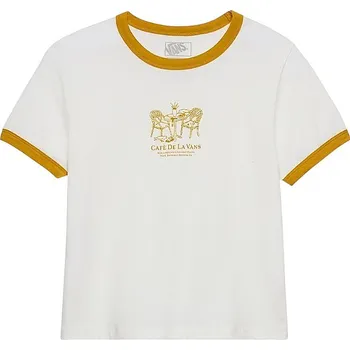 tričko Vans De La Vans Ringer - Marshmallow S