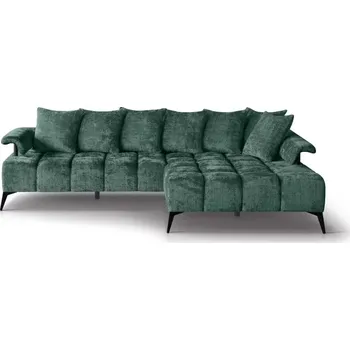 Sedací souprava Sedací souprava Vanessa new L, pravá, zelená (cremona 39)